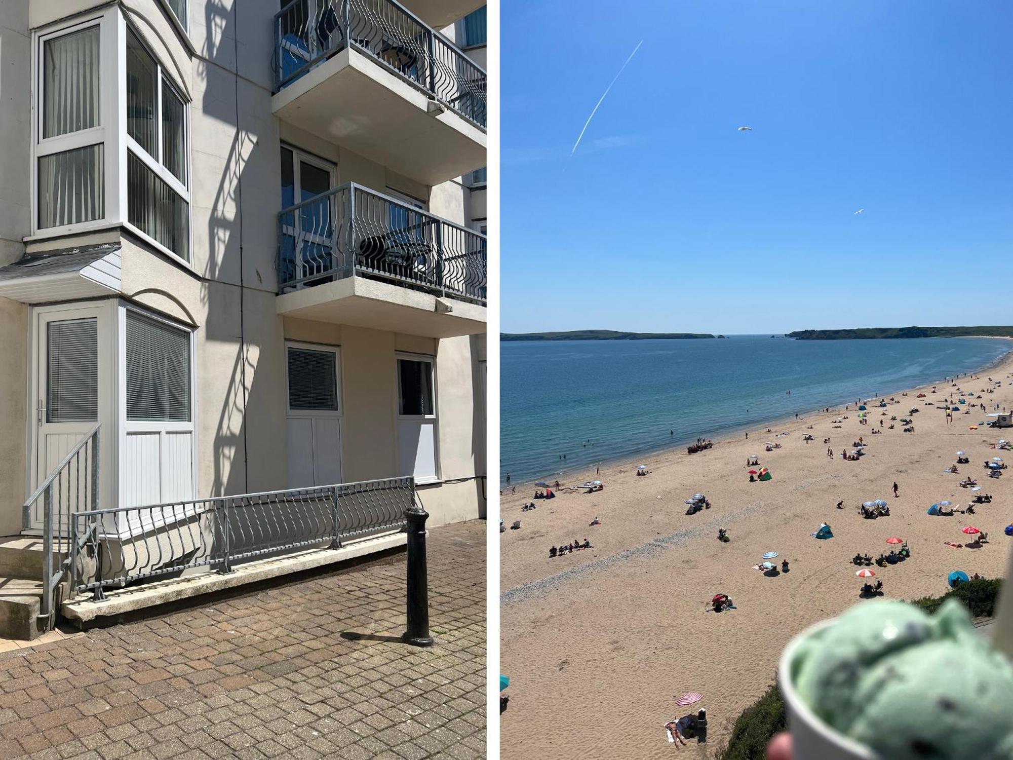 Apartmán Sea Drift Tenby Exteriér fotografie